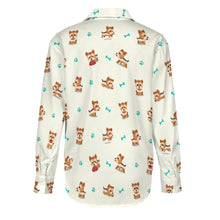 Load image into Gallery viewer, Cutest Yorkie Love Black Women&#39;s Shirt-3