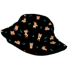 Load image into Gallery viewer, Cutest Yorkie Love Bucket Hat-Hats &amp; Caps-2