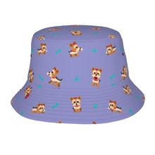 Load image into Gallery viewer, Cutest Yorkie Love Bucket Hat-Hats &amp; Caps-Lavender Purple-One Size-17