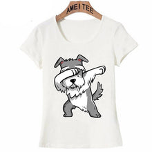 Load image into Gallery viewer, Dabbing Boxer Womens T ShirtApparelSchnauzerS