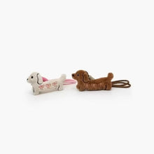 Load image into Gallery viewer, Dachshund Bag Charm - 2 Coat Colors - Adorable Three Ribbon Dachshund-6