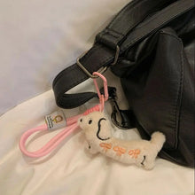 Load image into Gallery viewer, Dachshund Bag Charm - 2 Coat Colors - Adorable Three Ribbon Dachshund-1