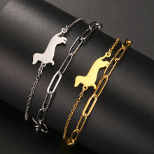 Load image into Gallery viewer, Dachshund Bracelet - Precious Little Wanderer - 2 Colors and 5 Bracelet Styles-10