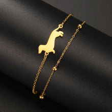 Load image into Gallery viewer, Dachshund Bracelet - Precious Little Wanderer - 2 Colors and 5 Bracelet Styles-3