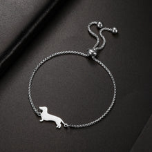 Load image into Gallery viewer, Dachshund Bracelet - Precious Little Wanderer - 2 Colors and 5 Bracelet Styles-4