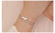 Load image into Gallery viewer, Dachshund Bracelet - Precious Little Wanderer - 2 Colors and 5 Bracelet Styles-7