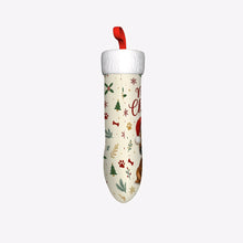 Load image into Gallery viewer, Dachshund Christmas Stocking - Cozy Festive Wishes - Personalize with Photo and Name-Christmas Ornament-Christmas,Christmas Stocking,Personalize Artwork-8