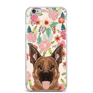Dachshund in Bloom iPhone CaseCell Phone AccessoriesGerman ShepherdFor iPhone 7
