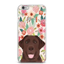 Load image into Gallery viewer, Dachshund in Bloom iPhone CaseCell Phone AccessoriesLabradorFor iPhone 7