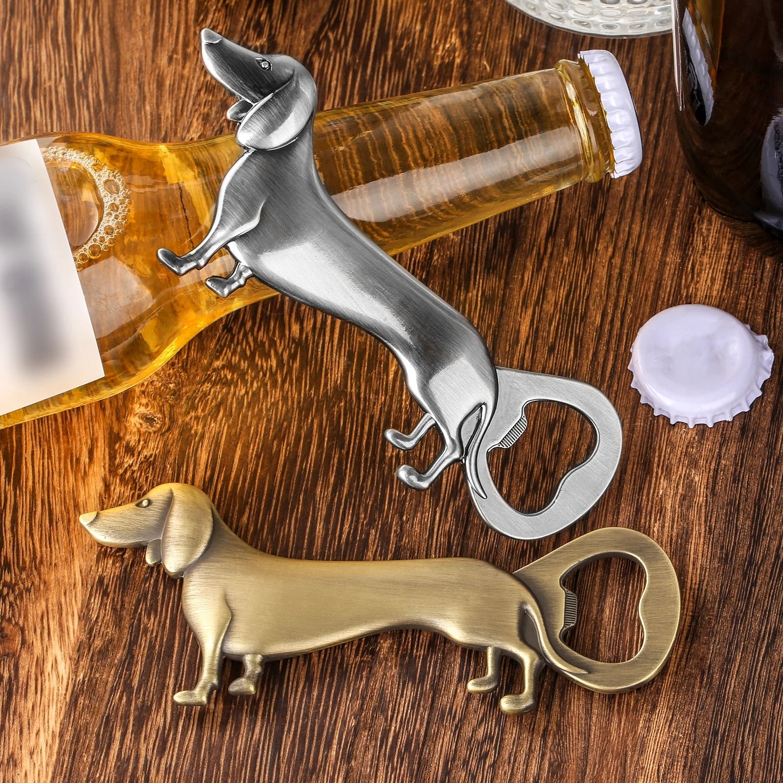Dachshund Love Bottle Openers With Gift Bag