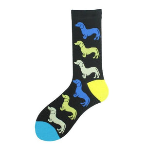 Image of dachshund socks for women