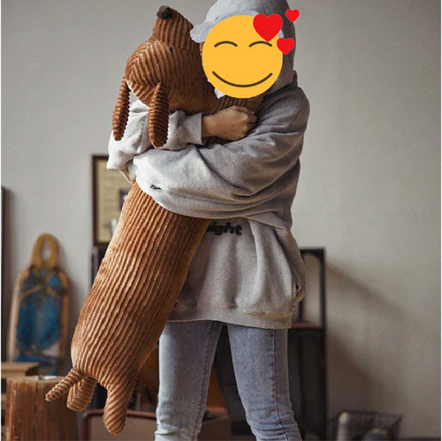 Dachshund Love Stuffed Animal Huggable Pillow (Small to Large Size)-Soft Toy-Dachshund, Dogs, Home Decor, Pillows, Stuffed Animal-7