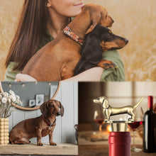 Load image into Gallery viewer, Dachshund Love Wine Bottle Stoppers with Gift Box-Accessories-Accessories, Christmas, Dachshund, Dog Dad Gifts, Dog Mom Gifts, Home Decor-3