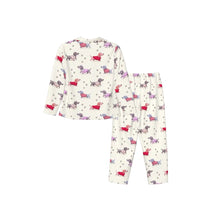 Load image into Gallery viewer, Dachshund Pajamas for Women - XL Available - Colorful Dachshunds in Winter Sweaters-Pajamas-Apparel,Dachshund,Dog Mom Gifts,Pajamas-8
