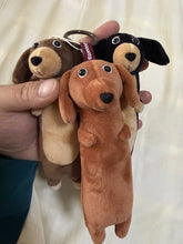 Load image into Gallery viewer, Dachshund Plush Keychain - Darling Dangly Pup - 6 Coat Colors-10