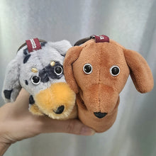 Load image into Gallery viewer, Dachshund Plush Keychain - Darling Dangly Pup - 6 Coat Colors-12