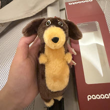 Load image into Gallery viewer, Dachshund Plush Keychain - Darling Dangly Pup - 6 Coat Colors-13