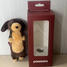 Load image into Gallery viewer, Dachshund Plush Keychain - Darling Dangly Pup - 6 Coat Colors-14