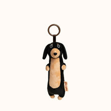 Load image into Gallery viewer, Dachshund Plush Keychain - Darling Dangly Pup - 6 Coat Colors-A-30