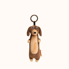 Load image into Gallery viewer, Dachshund Plush Keychain - Darling Dangly Pup - 6 Coat Colors-B-29