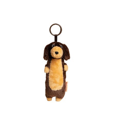 Load image into Gallery viewer, Dachshund Plush Keychain - Darling Dangly Pup - 6 Coat Colors-E-26