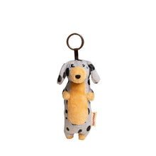 Load image into Gallery viewer, Dachshund Plush Keychain - Darling Dangly Pup - 6 Coat Colors-F-25