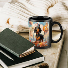 Load image into Gallery viewer, Dachshund Portrait in Surreal World Coffee Mug-6