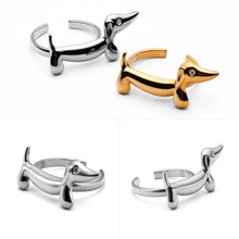 Load image into Gallery viewer, Dachshund Ring - Long Body Loop Dachshund-7