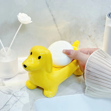 Load image into Gallery viewer, Dachshund Soap Dish - Yellow Rubber Duck Dachshund-1