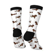 Load image into Gallery viewer, Dachshund Socks - Cutest Chocolate Dachshund-Accessories-Accessories,Dachshund,Dog Dad Gifts,Socks-5