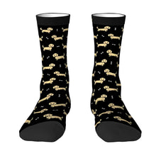 Load image into Gallery viewer, Dachshund Socks - Cutest Long Haired Cream Dachshund-Accessories-Accessories,Dachshund,Dog Dad Gifts,Socks-5