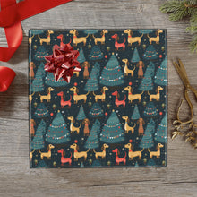Load image into Gallery viewer, Dachshund Starry Night Christmas Gift Wrapping Paper - 2 Rolls-Christmas Ornament-Christmas,Dachshund,Wrapping Paper-4