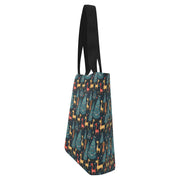 Dachshund Starry Night Christmas Large Canvas Tote Bags - Set of 2-Accessories-Accessories, Bags, Dachshund-Set of 2-4