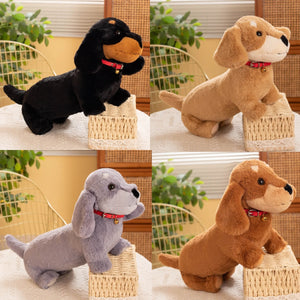 All the Dachshunds I Love Stuffed Animal Plush Toys-Stuffed Animals-Dachshund, Home Decor, Stuffed Animal-1