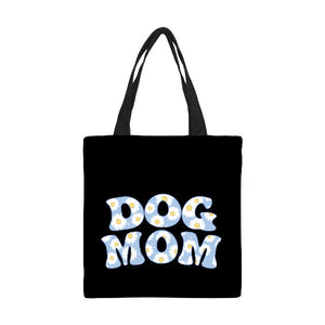 Daisies and Dog Mom Tote Bag-Accessories-Accessories, Bags, Dogs-3