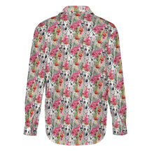 Load image into Gallery viewer, Dalmatian in Bloom Women&#39;s Shirt - 2 Designs-Apparel-Apparel, Dalmatian, Shirt-6