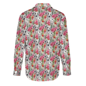 Dalmatian in Bloom Women's Shirt - 2 Designs-Apparel-Apparel, Dalmatian, Shirt-6