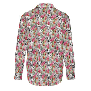 Dalmatian in Bloom Women's Shirt - 2 Designs-Apparel-Apparel, Dalmatian, Shirt-7