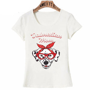 Dalmatian Mom Womens T Shirts-Apparel-Apparel, Dalmatian, Dogs, T Shirt, Z1-Design 2-XXL-2