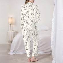 Load image into Gallery viewer, Dalmatian Pajamas for Women - XL Available - Yes I Love Dalmatians-Pajamas-Apparel,Dalmatian,Dog Mom Gifts,Pajamas-6