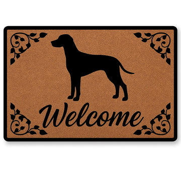 Dalmatian Welcome Door Mat 360x