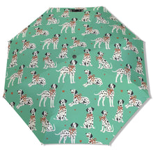 Load image into Gallery viewer, Dalmatians in Holiday Ribbons Umbrella-Accessories-Accessories,Dog Mom Gifts,Umbrella-21