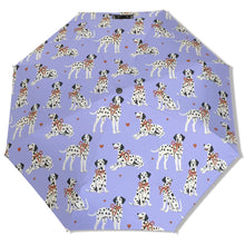 Load image into Gallery viewer, Dalmatians in Holiday Ribbons Umbrella-Accessories-Accessories,Dog Mom Gifts,Umbrella-6