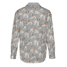 Load image into Gallery viewer, Dalmatians in Holiday Ribbons Women's Shirt-Apparel-Apparel,Dalmatian,Dog Mom Gifts,Shirt-24