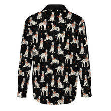 Load image into Gallery viewer, Dalmatians in Holiday Ribbons Women's Shirt-Apparel-Apparel,Dalmatian,Dog Mom Gifts,Shirt-9
