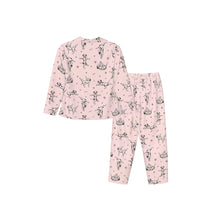 Load image into Gallery viewer, Dalmatians Pajamas for Women - XL Available - Dalmatians Doing Yoga-Pajamas-Apparel,Dalmatian,Dog Mom Gifts,Pajamas-10