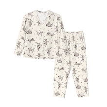 Load image into Gallery viewer, Dalmatians Pajamas for Women - XL Available - Dalmatians Doing Yoga-Pajamas-Apparel,Dalmatian,Dog Mom Gifts,Pajamas-11