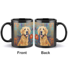 Load image into Gallery viewer, Decorative Golden Retriever Portrait Coffee Mug-2