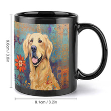 Load image into Gallery viewer, Decorative Golden Retriever Portrait Coffee Mug-5