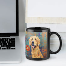 Load image into Gallery viewer, Decorative Golden Retriever Portrait Coffee Mug-7